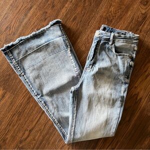 Judy Blue Release Hem Flare Jeans